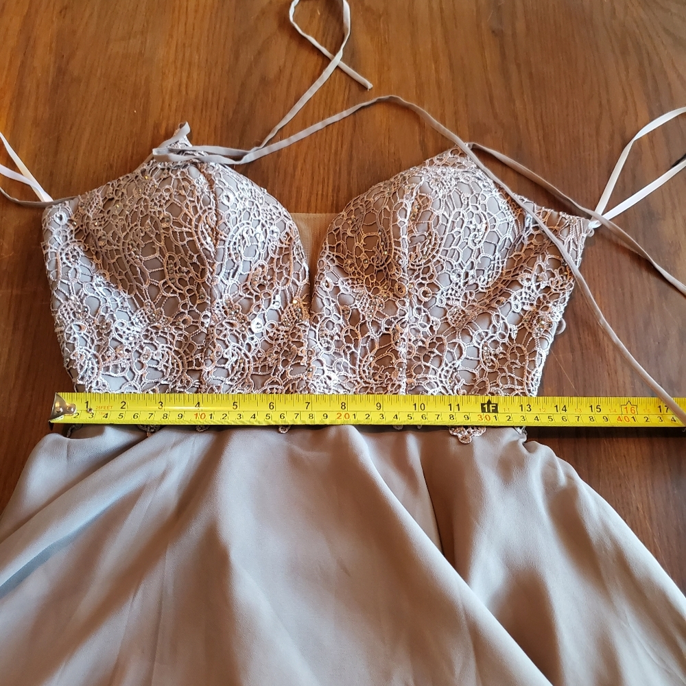 ALYCE Paris NWT Hand Beaded Gown - Picture 15 of 16